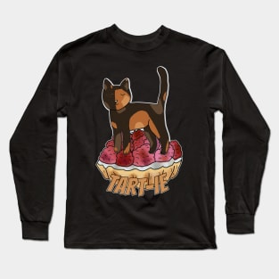 Tortie Pun: Tarte-ie Long Sleeve T-Shirt